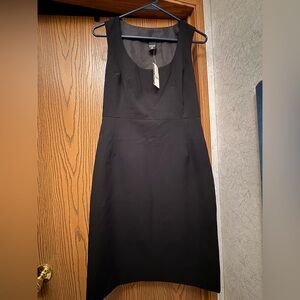 New York & Company Black Sheath Midi Dress